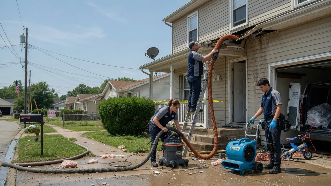 Water Damage Restoration in Versailles, OH near me